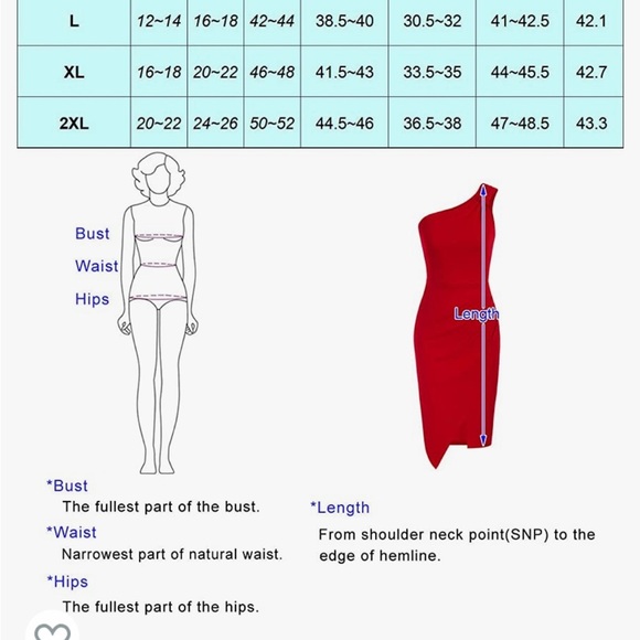 One Shoulder Bodycon Dress - Large - Picture 5 of 5